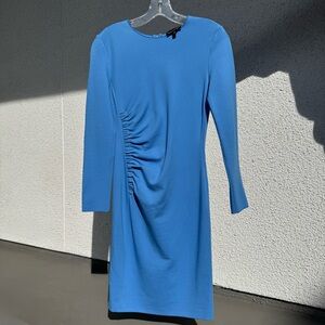 EMPORIO ARMANI Milano Ruched Jersey Dress‎ size 38 (us 8)
